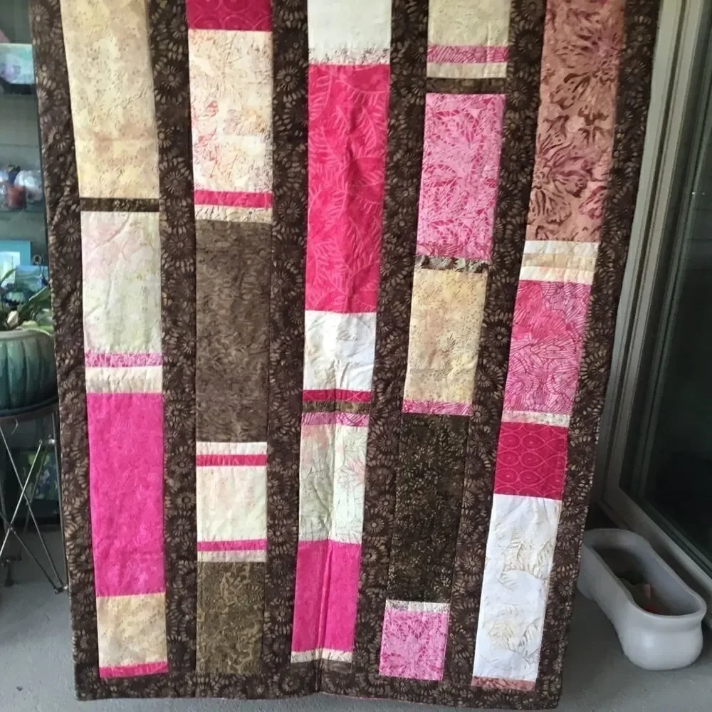 New.   Handmade Lap Quilt